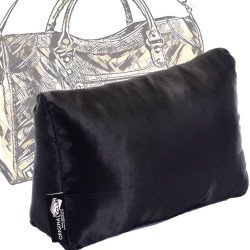 Satin Pillow Luxury Bag Shaper For Balenciaga Classic City and Small (Black) - More colors available