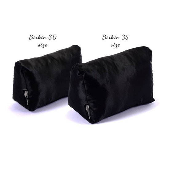 Satin Pillow Luxury Bag Shaper For Hermes' Birkin 25/ 30/ 35/ 40  (Black)- More colors available Satin Pillow Luxury Bag Shaper For Hermes' Birkin 25/ 30/ 35/ 40  (Black)- More colors available