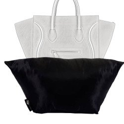 Satin Pillow Luxury Bag Shaper For Celine Phantom Bag Medium (Black)-More colors available Satin Pillow Luxury Bag Shaper For Celine Phantom Bag Medium (Black)-More colors available