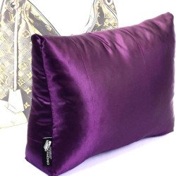 Satin Pillow Luxury Bag Shaper For Louis Vuitton Berri PM/MM (Plum) - More colors available