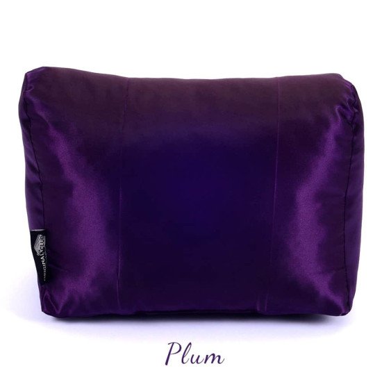 Satin Pillow Luxury Bag Shaper For Louis Vuitton Iena MM (Plum) - More colors available