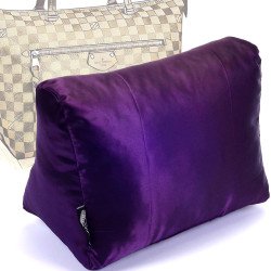 Satin Pillow Luxury Bag Shaper For Louis Vuitton Iena MM (Plum) - More colors available