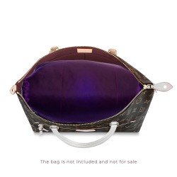 Satin Pillow Luxury Bag Shaper For Louis Vuitton Iena MM (Plum) - More colors available Satin Pillow Luxury Bag Shaper For Louis Vuitton Iena MM (Plum) - More colors available