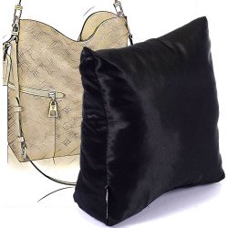 Satin Pillow Luxury Bag Shaper For Louis Vuitton Melie (Black) - More colors available Satin Pillow Luxury Bag Shaper For Louis Vuitton Melie (Black) - More colors available