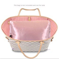 Satin Pillow Luxury Bag Shaper For Louis Vuitton Neverfull PM/MM/GM (Blush Pink)- More colors available Satin Pillow Luxury Bag Shaper For Louis Vuitton Neverfull PM/MM/GM (Blush Pink)- More colors available