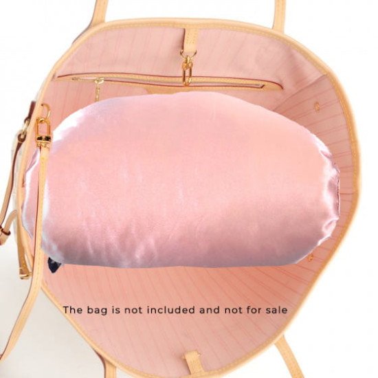 Satin Pillow Luxury Bag Shaper For Louis Vuitton Neverfull PM/MM/GM (Blush Pink)- More colors available