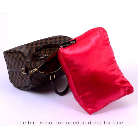 Satin Pillow Luxury Bag Shaper For Louis Vuitton Speedy 25/30/35/40 (Red) - More colors available