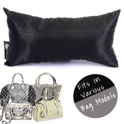 Satin Pillow Luxury Bag Shaper in Burgundy For Hermes Bolide 27, Bolide 31  and Bolide 35