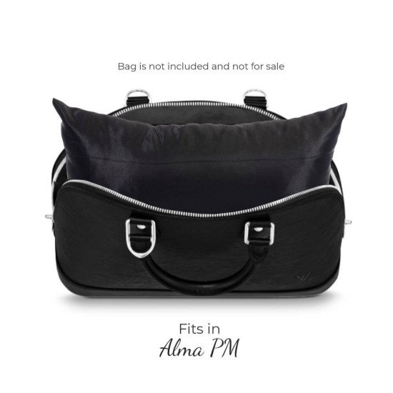 Satin Pillow Luxury Bag Shaper in Medium-Size For Designer Bags (Black) - More colors available Satin Pillow Luxury Bag Shaper in Medium-Size For Designer Bags (Black) - More colors available
