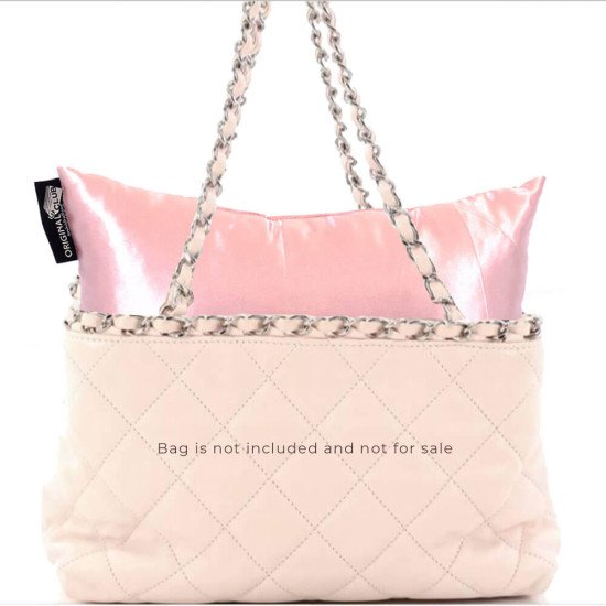Satin Pillow Luxury Bag Shaper in Medium-Size For Designer Bags (Blush Pink) - More colors available Satin Pillow Luxury Bag Shaper in Medium-Size For Designer Bags (Blush Pink) - More colors available