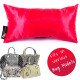 Satin Pillow Luxury Bag Shaper in Medium-Size For Designer Bags (Red) - More colors available