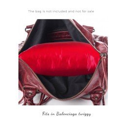 Satin Pillow Luxury Bag Shaper in Medium-Size For Designer Bags (Red) - More colors available Satin Pillow Luxury Bag Shaper in Medium-Size For Designer Bags (Red) - More colors available