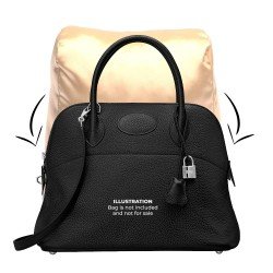 Satin Pillow Luxury Bag Shaper For Hermes' Bolide 27/ 31and 35 (Champagne) - More colors available Satin Pillow Luxury Bag Shaper For Hermes' Bolide 27/ 31and 35 (Champagne) - More colors available