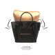 Satin Pillow Luxury Bag Shaper For Celine Luggage Bags (Champagne) - More colors available