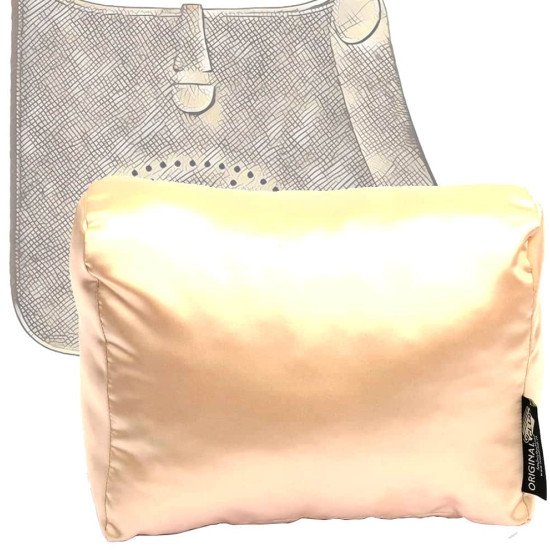 Satin Pillow Luxury Bag Shaper For Hermes' Evelyne III (Champagne) - More colors available