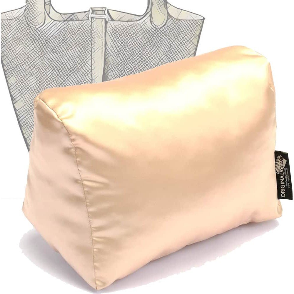 Satin Pillow Luxury Bag Shaper For Hermes' Picotin 18 / 22 / 26 (Champagne) - More colors available