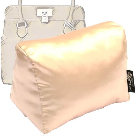 Satin Pillow Luxury Bag Shaper For Hermes' Toolbox 20 / 26 / 33 (Champagne) - More colors available