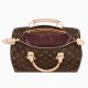 Satin Pillow Luxury Bag Shaper For Louis Vuitton Speedy 25/30/35/40 (Chocolate Brown) - More colors available