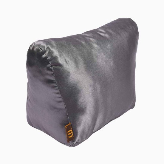 Satin Pillow Luxury Bag Shaper For Celine Trapeze Small and Medium (Silver Gray) (More colors available)