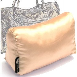 Satin Pillow Luxury Bag Shaper For Balenciaga Classic City and Small (Champagne) - More colors available Satin Pillow Luxury Bag Shaper For Balenciaga Classic City and Small (Champagne) - More colors available