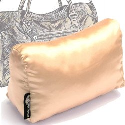 Satin Pillow Luxury Bag Shaper For Balenciaga Classic City and Small (Champagne) - More colors available