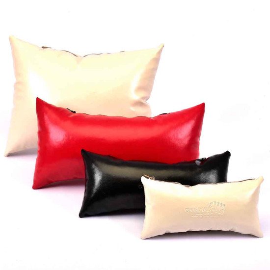 Leather Pillow Bag Shaper In Small Size (12” X 5,51”)  