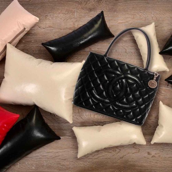 Leather Pillow Bag Shaper In Small Size (12” X 5,51”)  