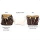 Leather Pillow Bag Shaper In Large Size (14.1” X 11.02” )  