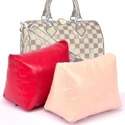 Leather Pillow Bag Shaper For Speedy 25 (Blush Pink)