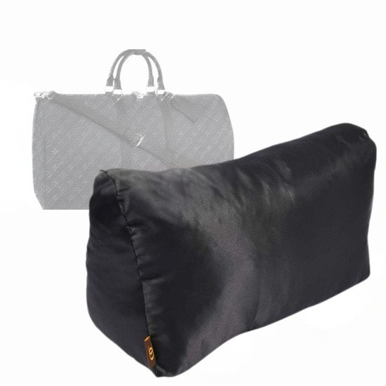 Satin Pillow Luxury Bag Shaper For Louis Vuitton Keepall (Black) (More colors available)