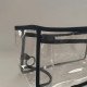 Transparent See-Through Bag Organizer with Fabric Trims Compatible with Goy. St.Louis Bags