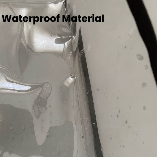 Transparent See-Through Bag Organizer with Fabric Trims Compatible with Goy. St.Louis Bags