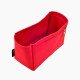 Neverfull PM / MM / GM  Suedette Double-Zip Style Leather Handbag Organizer (Red) (More Colors Available)