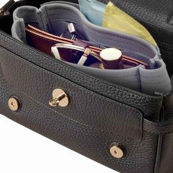 Alexa Mini Suedette Basic Style Leather Handbag Organizer Liner (Black) (More Colors Available) Alexa Mini Suedette Basic Style Leather Handbag Organizer Liner (Black) (More Colors Available)