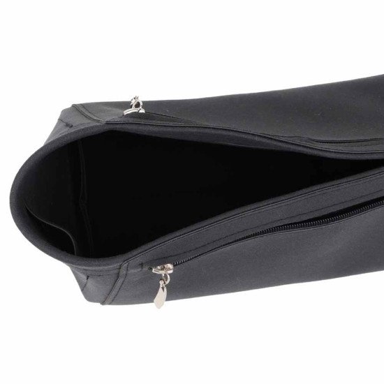 Birkin 30/35/40 Suedette Double-Zip Style Leather Handbag Organizer (Black) (More Colors Available)