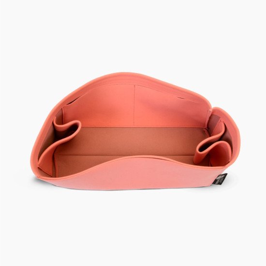 Graceful PM / MM Suedette Regular Style Leather Handbag Organizer (Rose Pink) (More Colors Available)