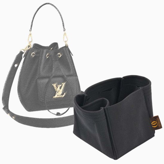 Suedette Singular Style Leather Handbag Organizer for Louis Vuitton Lockme Bucket  Bag