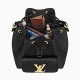 Lockme Bucket Suedette Singular Style Leather Handbag Organizer (Black) (More Colors Available)