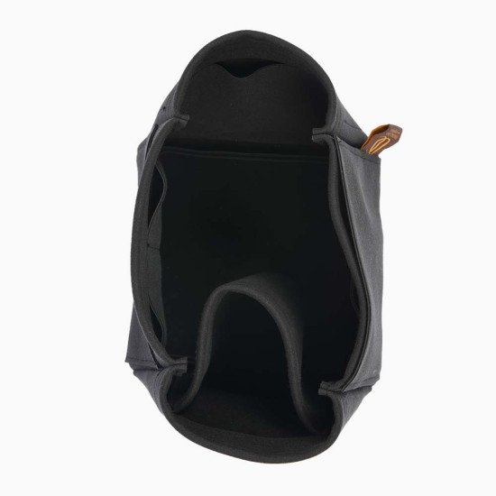 Lockme Bucket Suedette Singular Style Leather Handbag Organizer (Black) (More Colors Available)