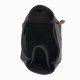 Lockme Bucket Suedette Singular Style Leather Handbag Organizer (Black) (More Colors Available)