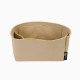 Neverfull PM / MM / GM  Suedette Regular Style Leather Handbag Organizer (Beige) (More Colors Available)