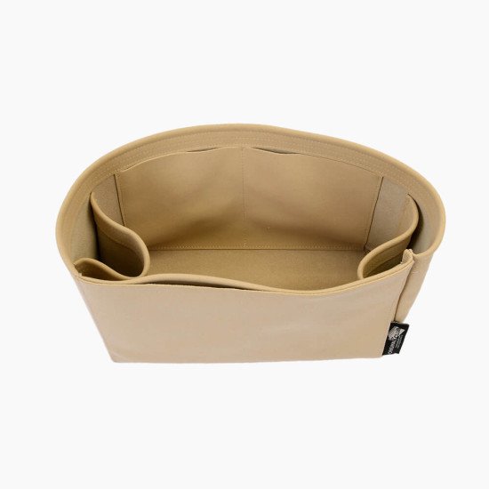 Neverfull PM / MM / GM  Suedette Regular Style Leather Handbag Organizer (Beige) (More Colors Available)