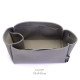 Garden Party 30 Suedette Singular Style Leather Handbag Organizer (Dark Gray) (More Colors Available)