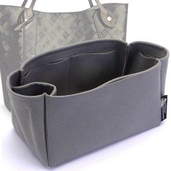Hina PM / MM Suedette Singular Style Leather Handbag Organizer (Dark Gray) (More Colors Available) Hina PM / MM Suedette Singular Style Leather Handbag Organizer (Dark Gray) (More Colors Available)