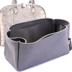 Alma PM / MM / GM Suedette Singular Style Leather Handbag Organizer (Dark Gray) (More Colors Available) Alma PM / MM / GM Suedette Singular Style Leather Handbag Organizer (Dark Gray) (More Colors Available)