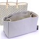 St Louis GM and Anjou GM Suedette Regular Style Leather Handbag Organizer (Pearl White) (More Colors Available)