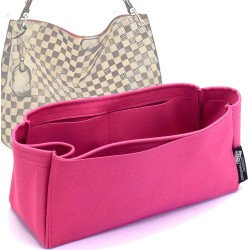 Graceful PM / MM Suedette Singular Style Leather Handbag Organizer (Fuchsia) (More Colors Available) Graceful PM / MM Suedette Singular Style Leather Handbag Organizer (Fuchsia) (More Colors Available)