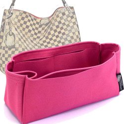 Graceful PM / MM Suedette Singular Style Leather Handbag Organizer (Fuchsia) (More Colors Available) Graceful PM / MM Suedette Singular Style Leather Handbag Organizer (Fuchsia) (More Colors Available)
