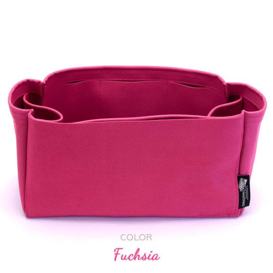 Neverfull PM / MM / GM  Suedette Regular Style Leather Handbag Organizer (Fuchsia) (More Colors Available)