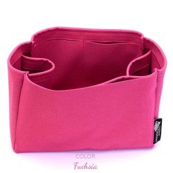 Neverfull PM / MM / GM  Suedette Regular Style Leather Handbag Organizer (Fuchsia) (More Colors Available)